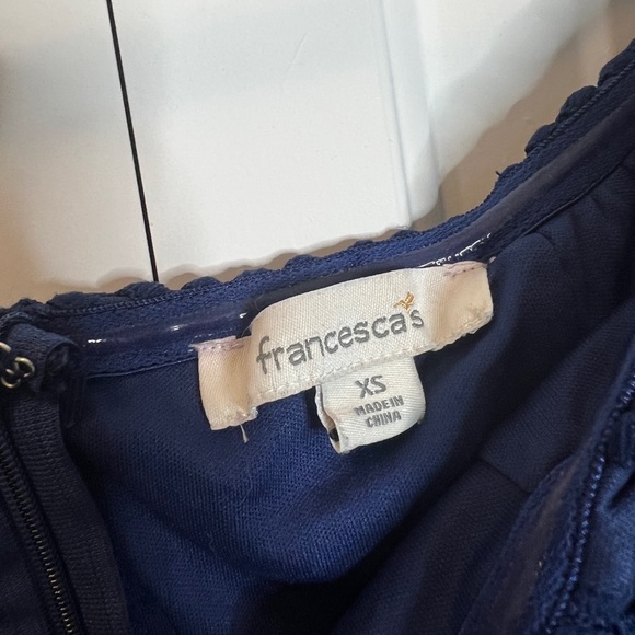 Size xs crochet pattern royal blue Francesca’s dress - Picture 2 of 10